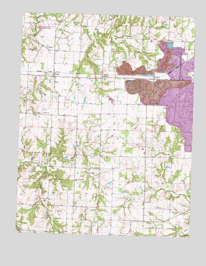 Walsh, IL USGS Topographic Map