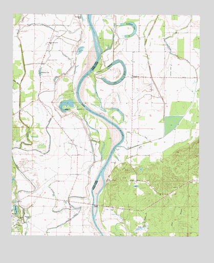 Wardview, LA USGS Topographic Map