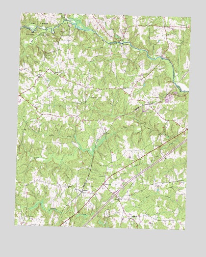 Warfield, VA USGS Topographic Map