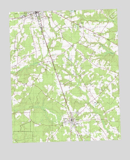 Warsaw South, NC USGS Topographic Map