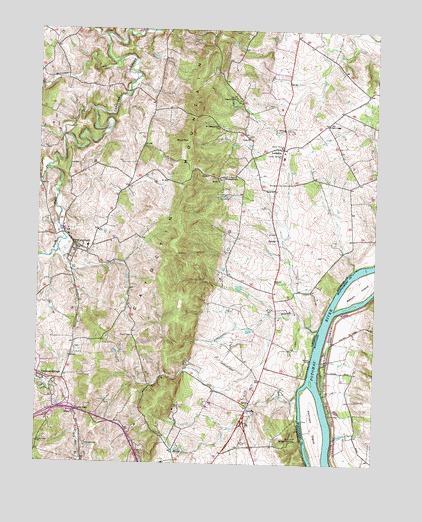 Waterford, VA USGS Topographic Map