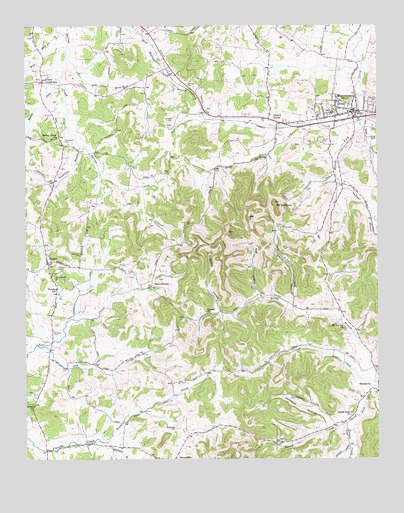 Watertown, TN USGS Topographic Map