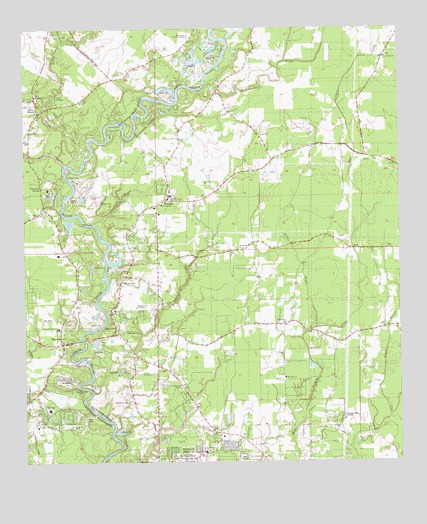 Watson, LA USGS Topographic Map