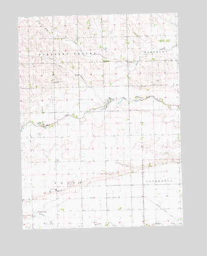 Webster, NE USGS Topographic Map