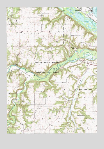 Welch, MN USGS Topographic Map