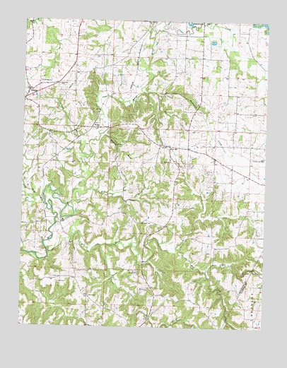 Welge, IL USGS Topographic Map