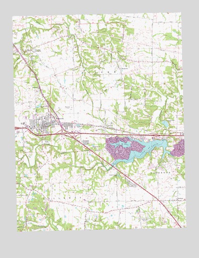 Wentzville, MO USGS Topographic Map
