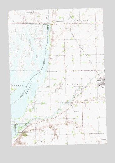 Wheaton West, MN USGS Topographic Map