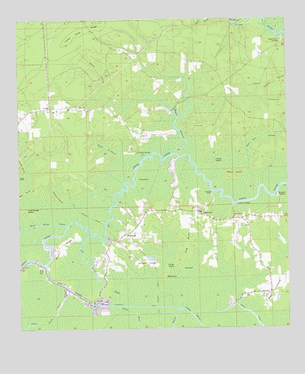 Whitehall, LA USGS Topographic Map