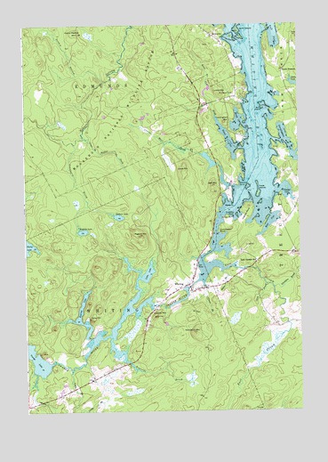 Whiting, ME USGS Topographic Map