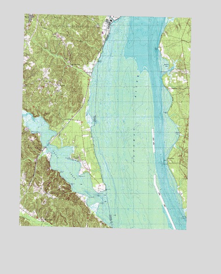 Widewater, VA USGS Topographic Map