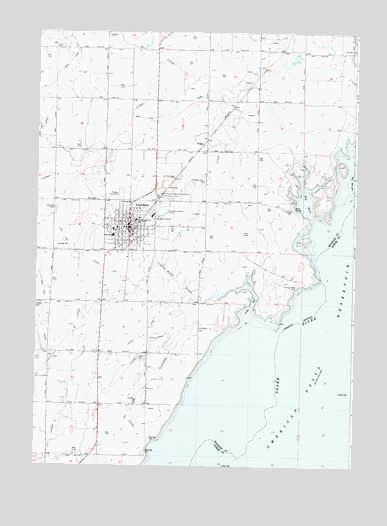 Aberdeen, ID USGS Topographic Map