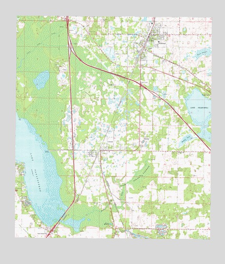 Wildwood, FL USGS Topographic Map