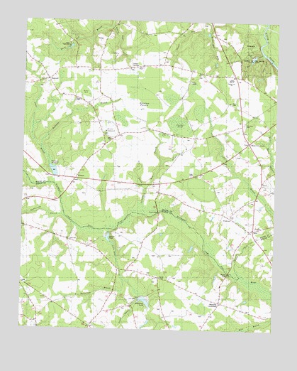 Williams, NC USGS Topographic Map