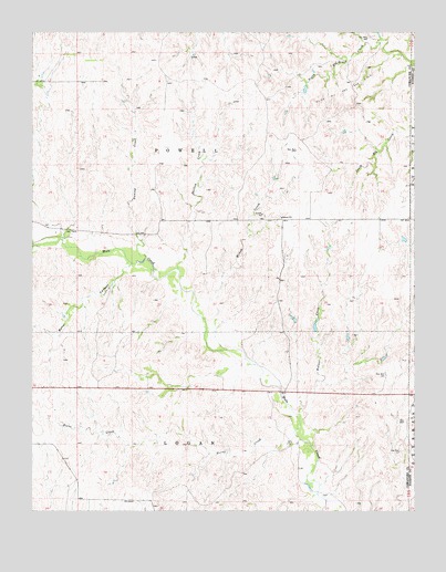 Wilmore SE, KS USGS Topographic Map