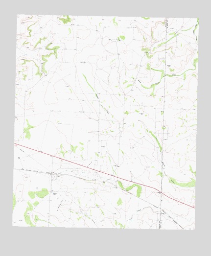 Witco, TX USGS Topographic Map
