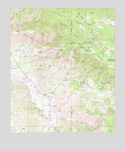 Boucher Hill, CA USGS Topographic Map