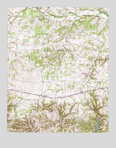 Woodlawn, TN USGS Topographic Map