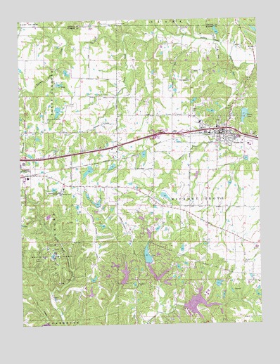 Wright City, MO USGS Topographic Map