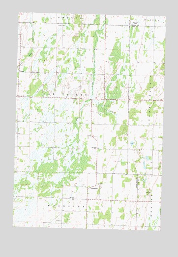 Wrightstown, MN USGS Topographic Map