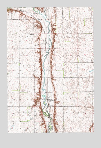 Ypsilanti, ND USGS Topographic Map