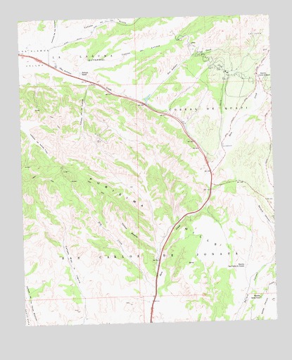 Zaca Creek, CA USGS Topographic Map