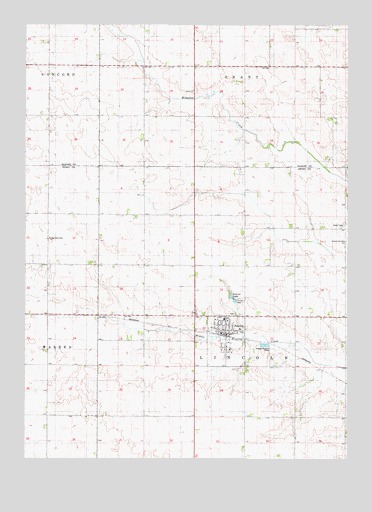 Zearing, IA USGS Topographic Map