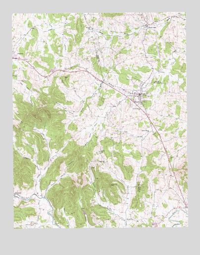 Alexandria, TN USGS Topographic Map