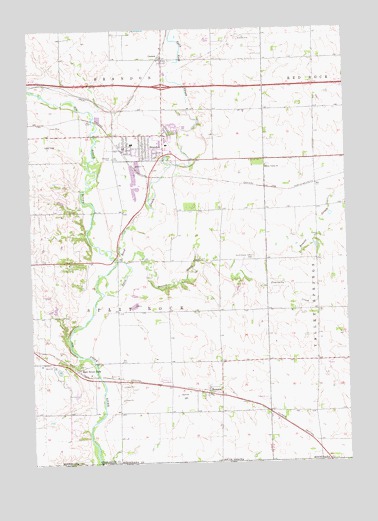 Brandon, SD USGS Topographic Map