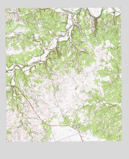 Briggs, TX USGS Topographic Map