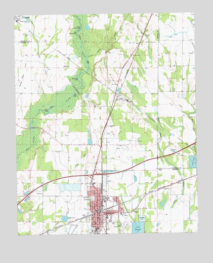 Brinkley, AR USGS Topographic Map