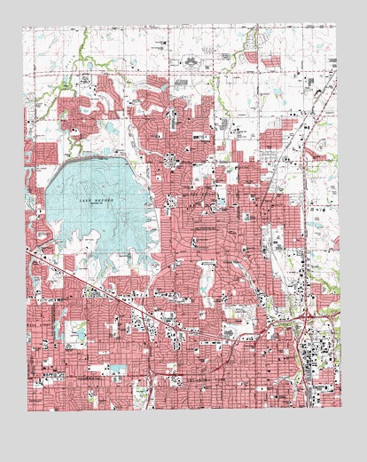 Britton, OK USGS Topographic Map
