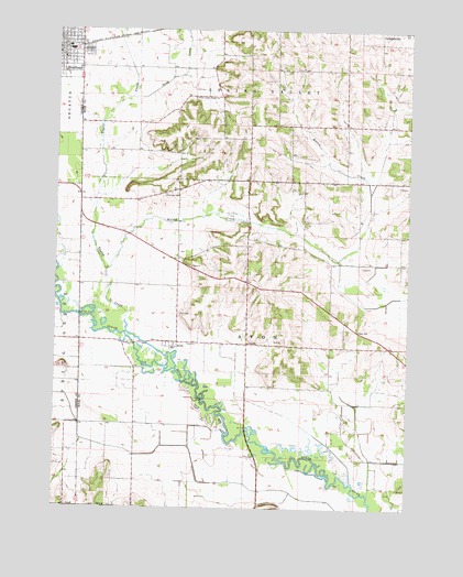 Brodhead East, WI USGS Topographic Map