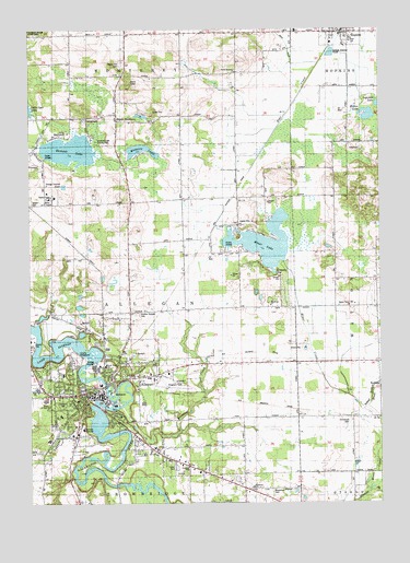 Allegan, MI Topographic Map - TopoQuest