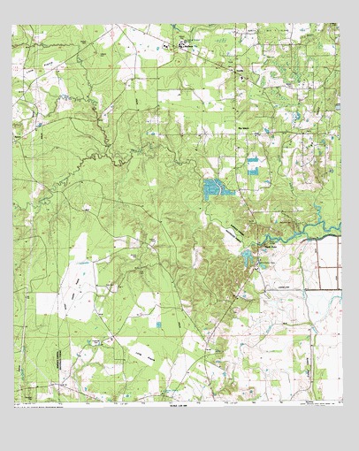 Buckeye, LA USGS Topographic Map