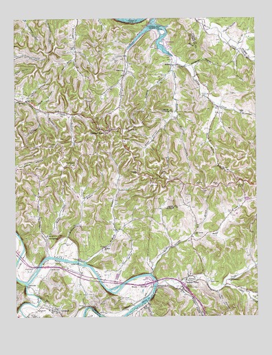Buffalo Valley, TN USGS Topographic Map