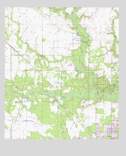 Buhler, LA USGS Topographic Map