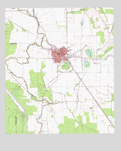 Bunkie, LA USGS Topographic Map