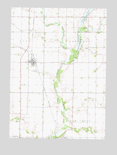 Burt, IA USGS Topographic Map