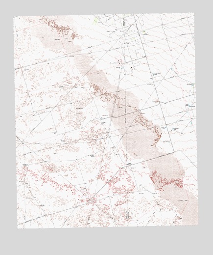 Amburgey Ranch, TX USGS Topographic Map