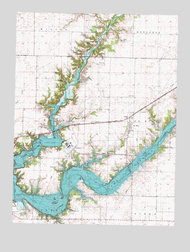 De Witt, IL USGS Topographic Map