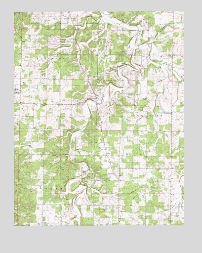 Eldridge East, MO USGS Topographic Map