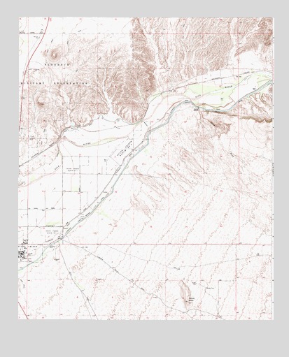 Florence SE, AZ USGS Topographic Map