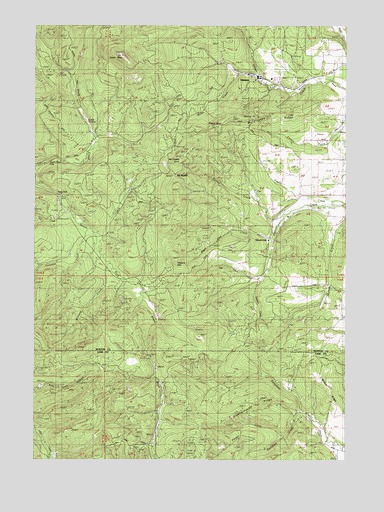 Glenbrook, OR USGS Topographic Map