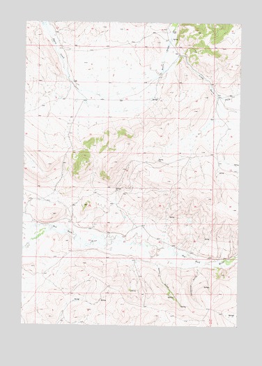 Henry Gulch, MT USGS Topographic Map