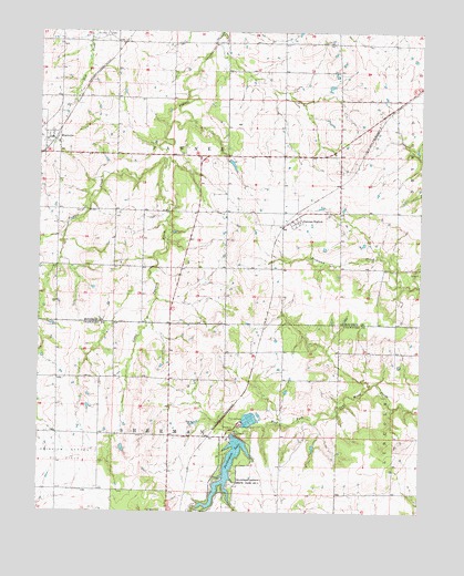 Hiattville, KS USGS Topographic Map