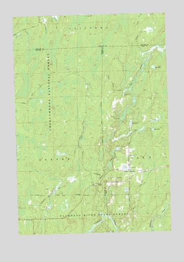 Kennedy, WI USGS Topographic Map