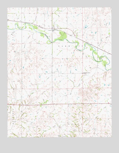 Lake City, KS USGS Topographic Map