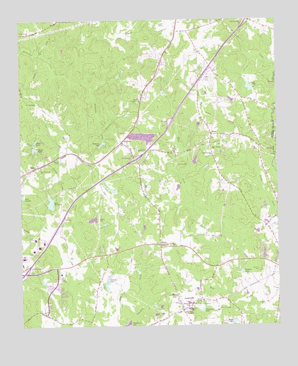 Madras, GA USGS Topographic Map