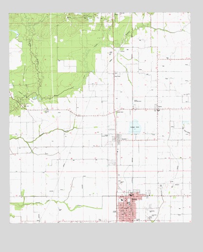 Mamou, LA USGS Topographic Map
